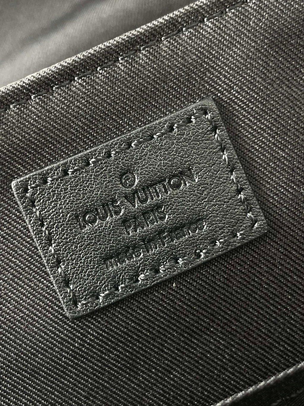 LOUIS VUITTON MESSENGER VOYAGER PM 33 IN GUN METAL MONOGRAM ECLIPSE CANVAS
