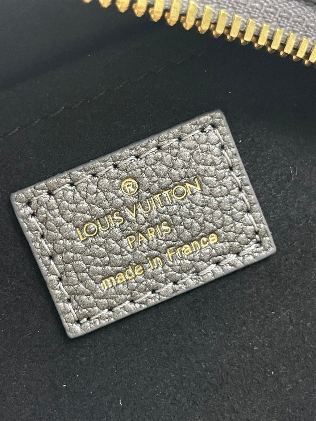 LOUIS VUITTON SPEEDY BANDOULIÈRE 20 IN GUN METAL MONOGRAM EMPREINTE GOLD HARDWARE