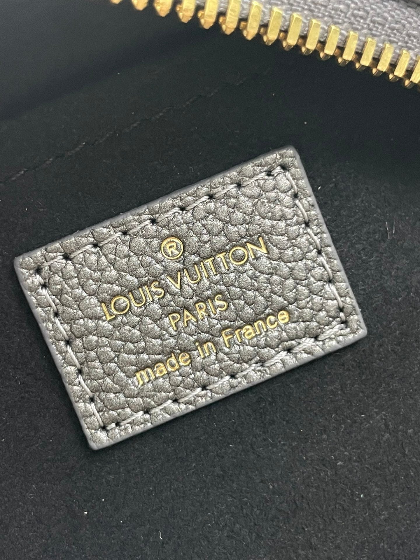 LOUIS VUITTON SPEEDY BANDOULIÈRE 20 IN GUN METAL MONOGRAM EMPREINTE GOLD HARDWARE
