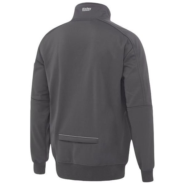 Bisley 1/4 Zip Work Fleece Pullover With Sherpa Lining (BK6924) (Clearance)