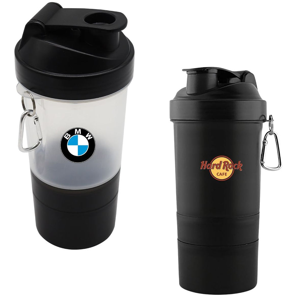 3 In 1 400ml Shaker Cup (Carton of 70pcs) (S624)