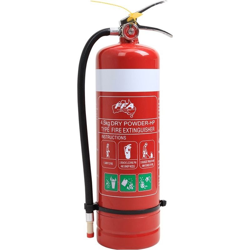 4.5 kg ABE Dry Chemical Powder Extinguisher with Wall Bracket (High Performance)