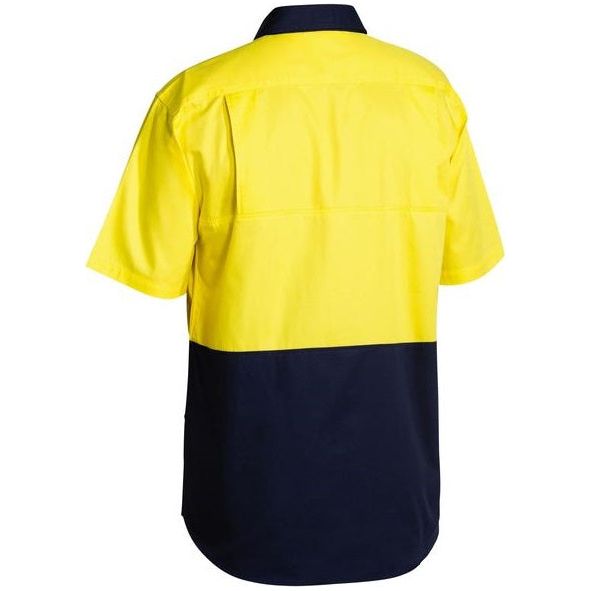 Bisley 2 Tone Cool Lightweight Short Sleeve Drill Shirt (BS1895)