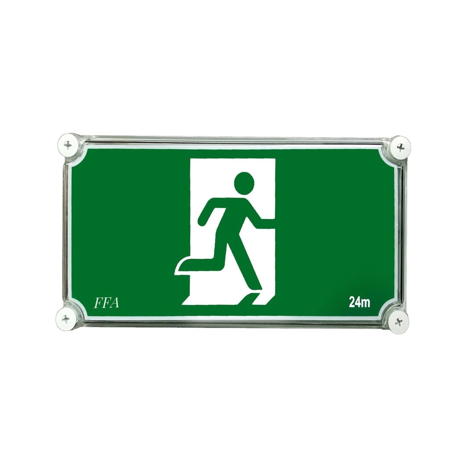 4W LED Waterproof Exit Light—Wall Mount (380mm x 130mm x 190mm) (Lithium Battery)