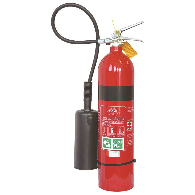 5.0 kg Carbon Dioxide (CO2) Fire Extinguisher (Aluminium)