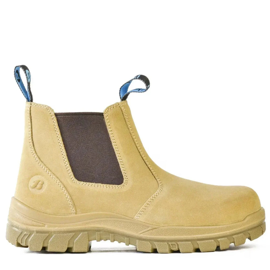 Bata Mercury Wheat Suede Elastic Sided Steel Cap Safety Boot (703-80514) (Pre Order)