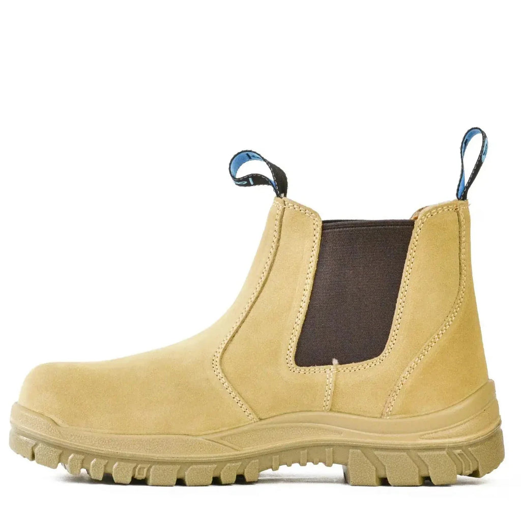 Bata Mercury Wheat Suede Elastic Sided Steel Cap Safety Boot (703-80514) (Pre Order)