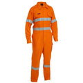 Bisley Apex 160/185 Taped Hi Vis FR Ripstop Vented Coverall With Waist Zip Opening (BC8479T)