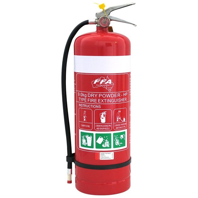 9.0 kg ABE Dry Chemical Powder Extinguisher with Wall Bracket (High Performance)