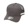 A-Frame Striped Trucker Cap - Pack of 25 (AH456)
