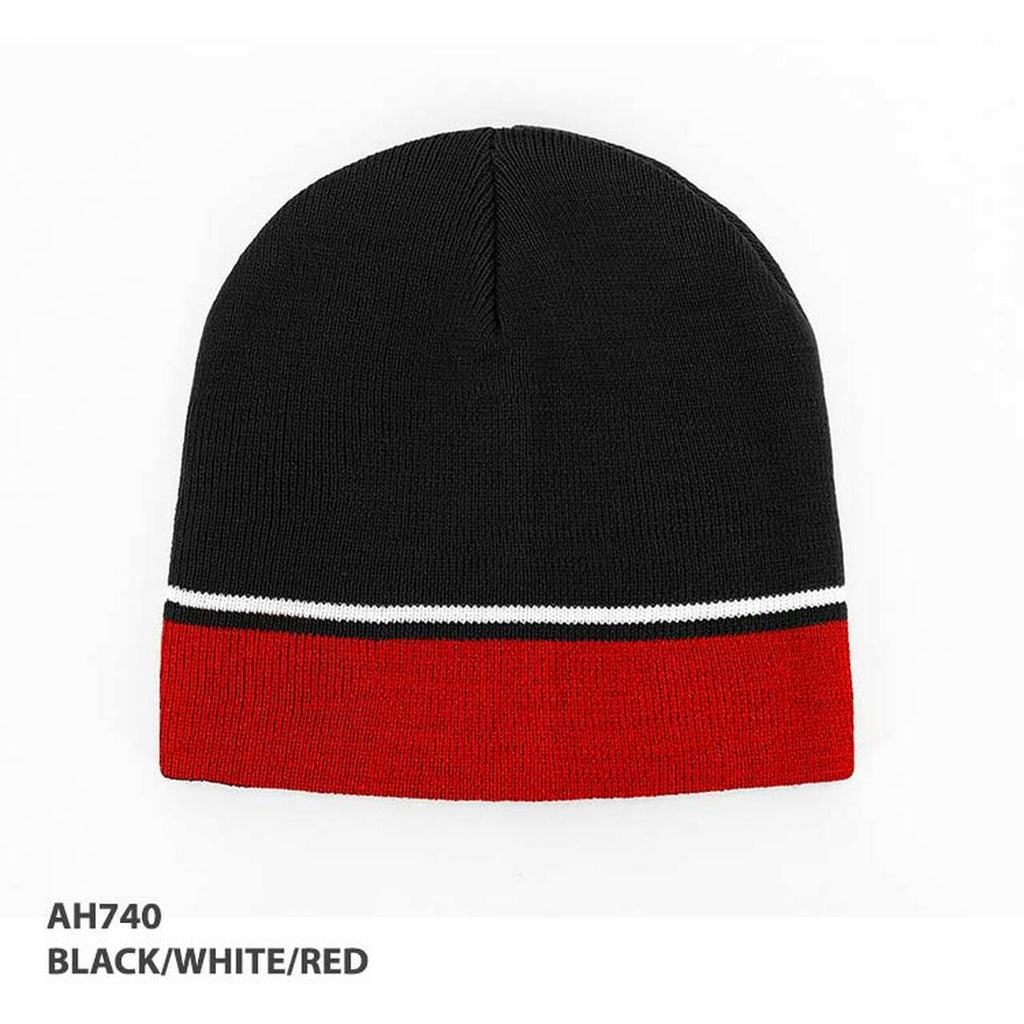 Acrylic Beanie Two Tone Beanie (Pack of 25) (AH740)