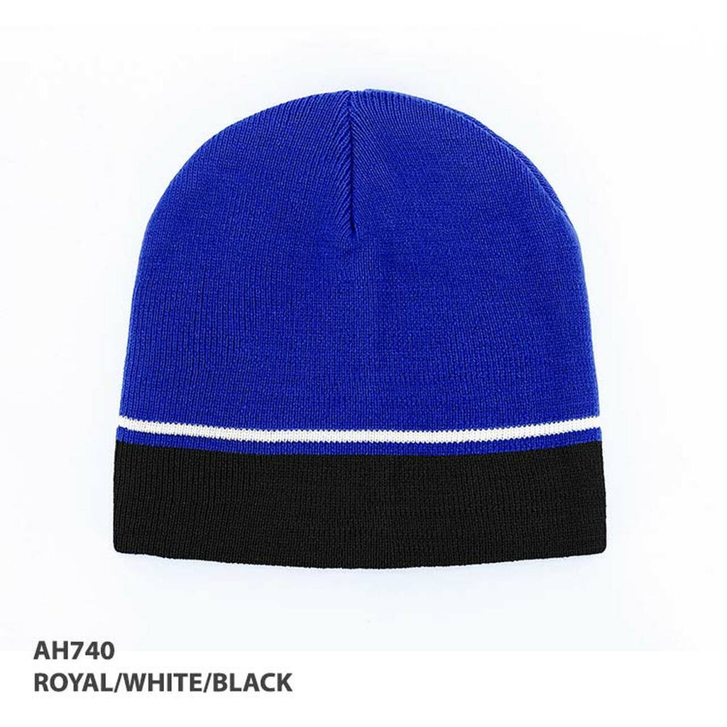 Acrylic Beanie Two Tone Beanie (Pack of 25) (AH740)