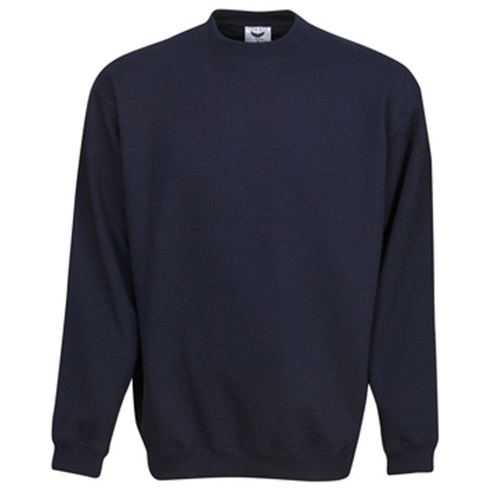 Adults Traditional Fleecy Crew Neck Sloppy Joe (F01)