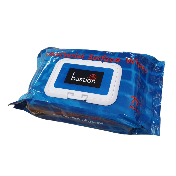 Antibacterial Surface Wipes - Carton of 24 (BSW2543)