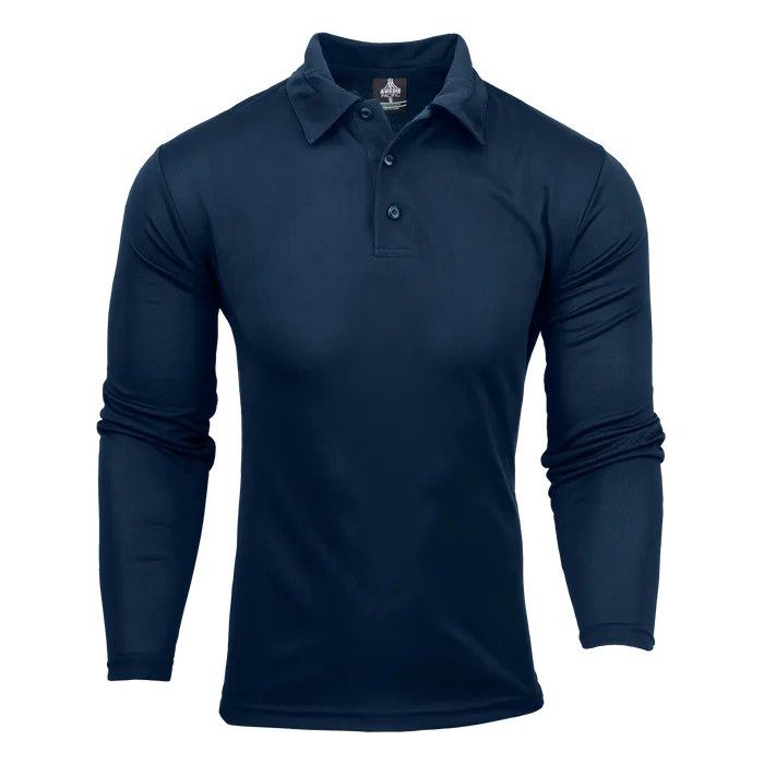 Aussie Pacific Botany L/S Mens Polo (1316)