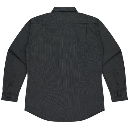 Aussie Pacific Henley Mens Long Sleeve Shirt (1900L) (Clearance)