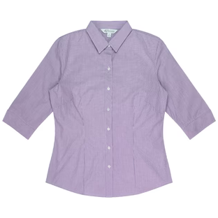 Aussie Pacific Toorak Ladies 3/4 Sleeve Shirt (2901T) (Clearance)