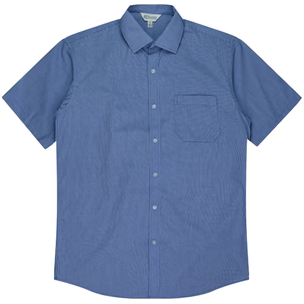 Aussie Pacific Toorak Mens Short Sleeve Shirt (1901S) (Clearance)