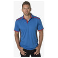 Beseen Mens Contrasting Shoulder Polo (BKP500)