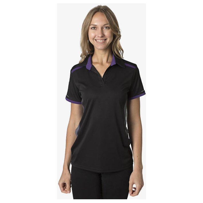 Beseen Ladies Contrasting Shoulder Polo (BKP500L)