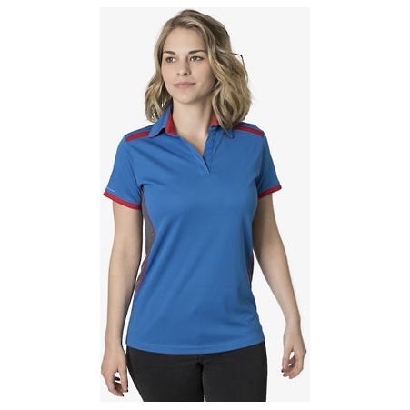 Beseen Ladies Contrasting Shoulder Polo (BKP500L)