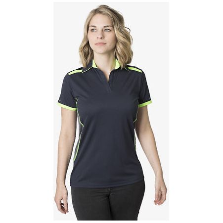 Beseen Ladies Contrasting Shoulder Polo (BKP500L)