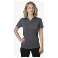 Beseen Ladies Charcoal Heather Polo (BKP700L)
