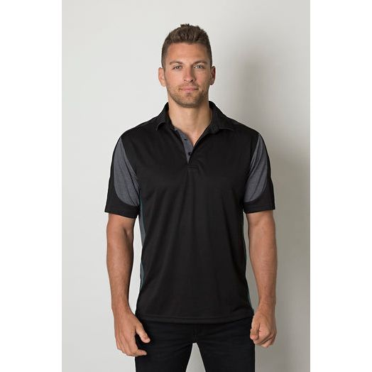 Beseen Mens Contrast Side Panels Polo (BKP800)