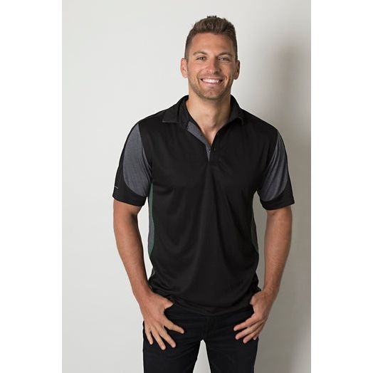 Beseen Mens Contrast Side Panels Polo (BKP800)