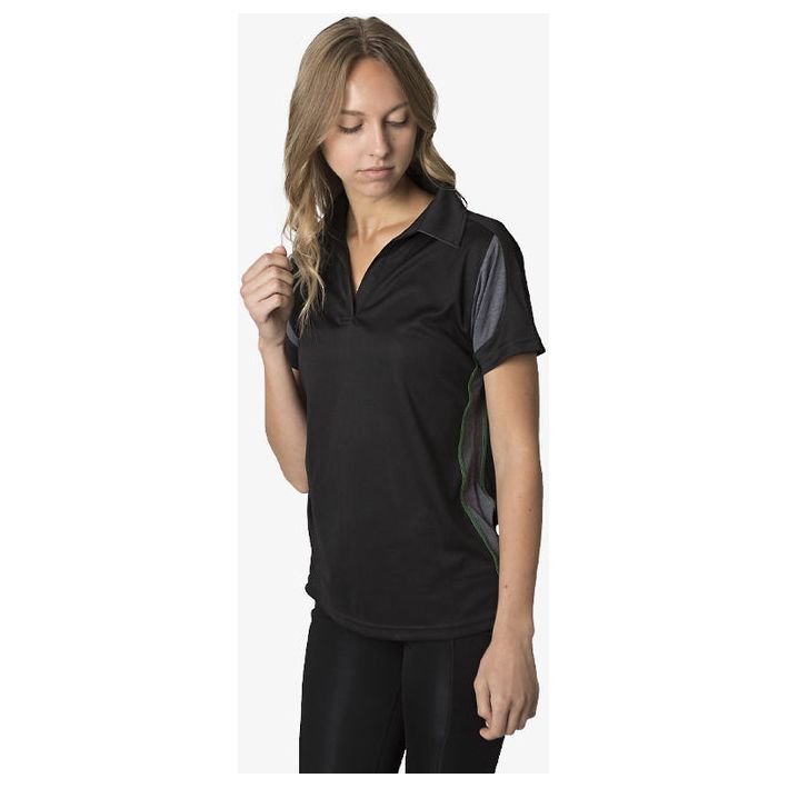 Beseen Ladies Contrast Side Panels Polo (BKP800L)