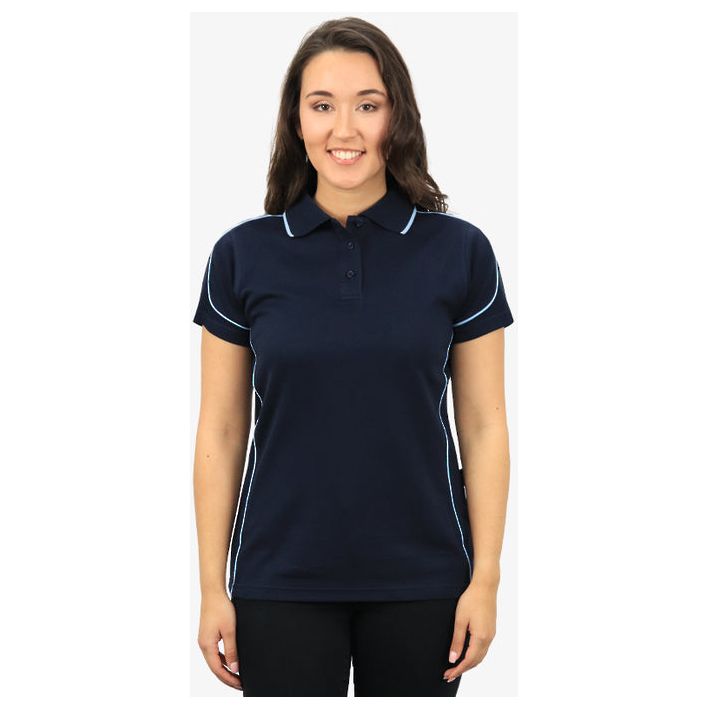 Beseen Ladies Contrasting Piping Polo (BSP09L)