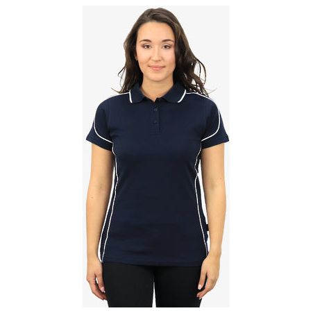 Beseen Ladies Contrasting Piping Polo (BSP09L)