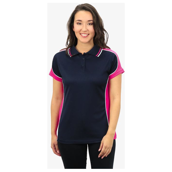 Beseen Ladies Contrast Polo (BSP15L)