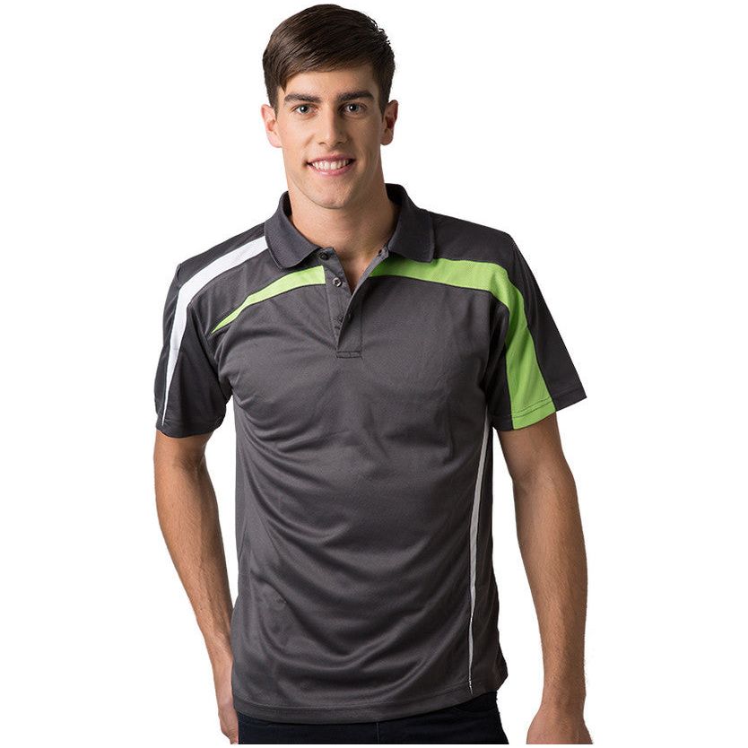 Beseen Mens Contrast Side & Shoulder Panel Polo (BSP2014)