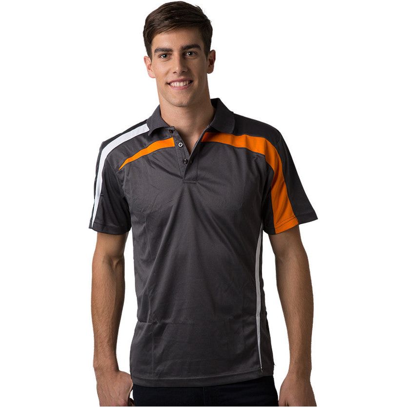 Beseen Mens Contrast Side & Shoulder Panel Polo (BSP2014)