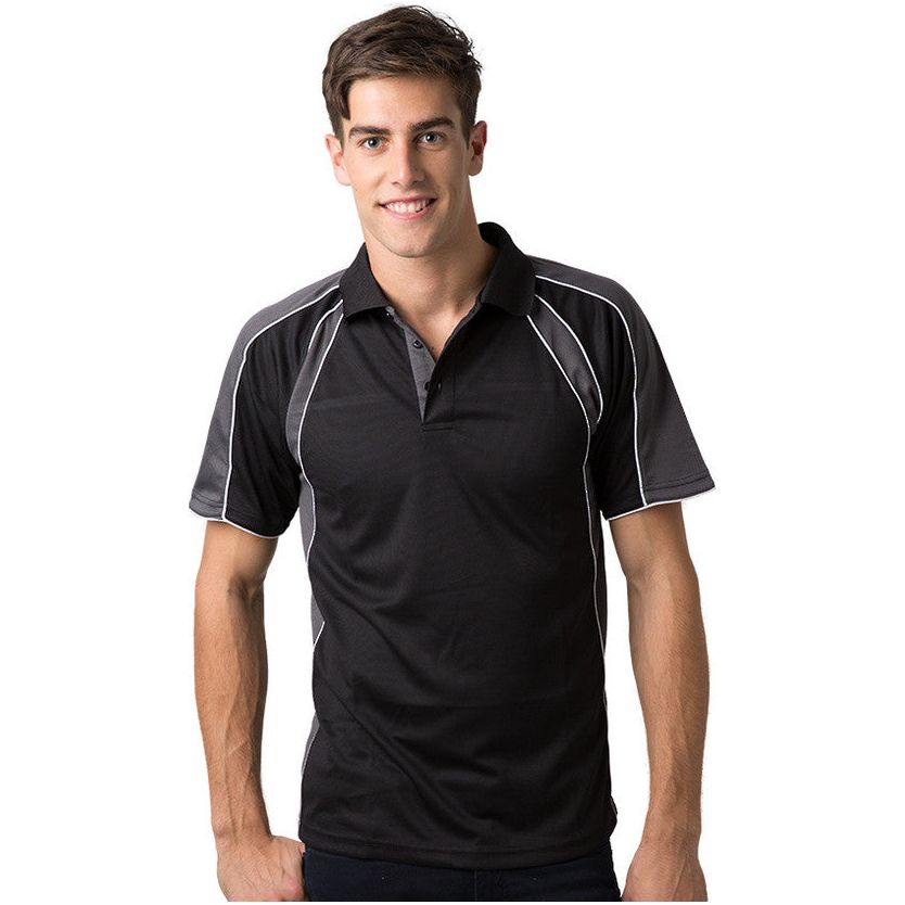 Beseen Contrast Sleeve Edge Polo (The Toucan)