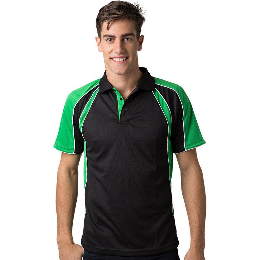 Beseen Contrast Sleeve Edge Polo (The Toucan)