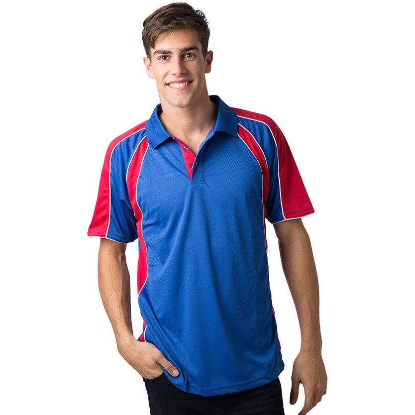 Beseen Contrast Sleeve Edge Polo (The Toucan)