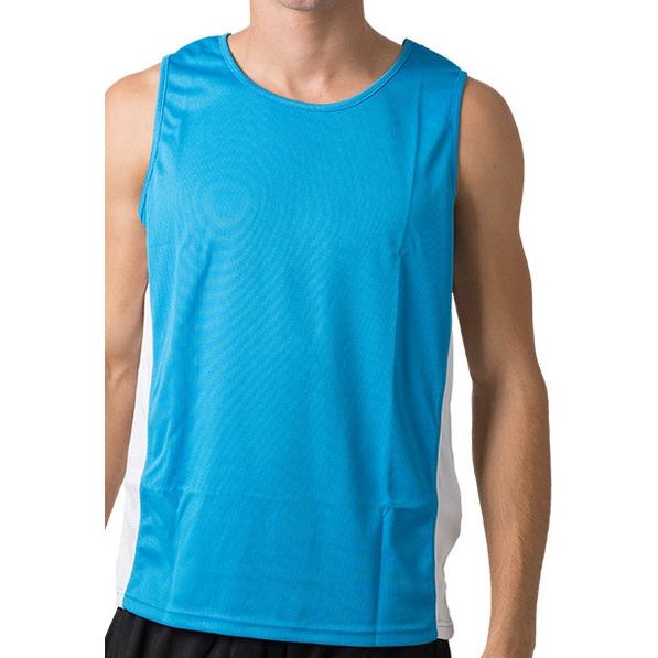 Beseen Singlet with Contrast Side Panels