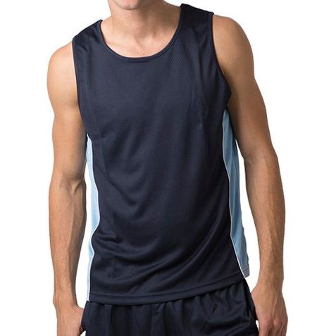 Beseen Singlet with Contrast Side Panels