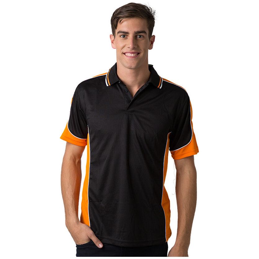 Beseen Mens Contrast Polo (BSP15)
