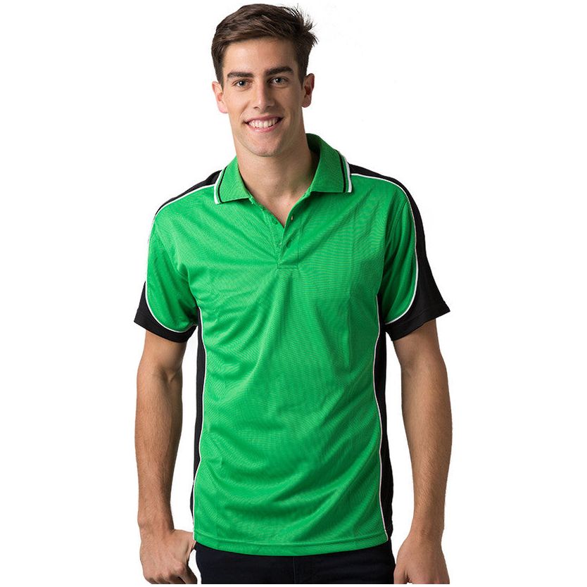 Beseen Mens Contrast Polo (BSP15)