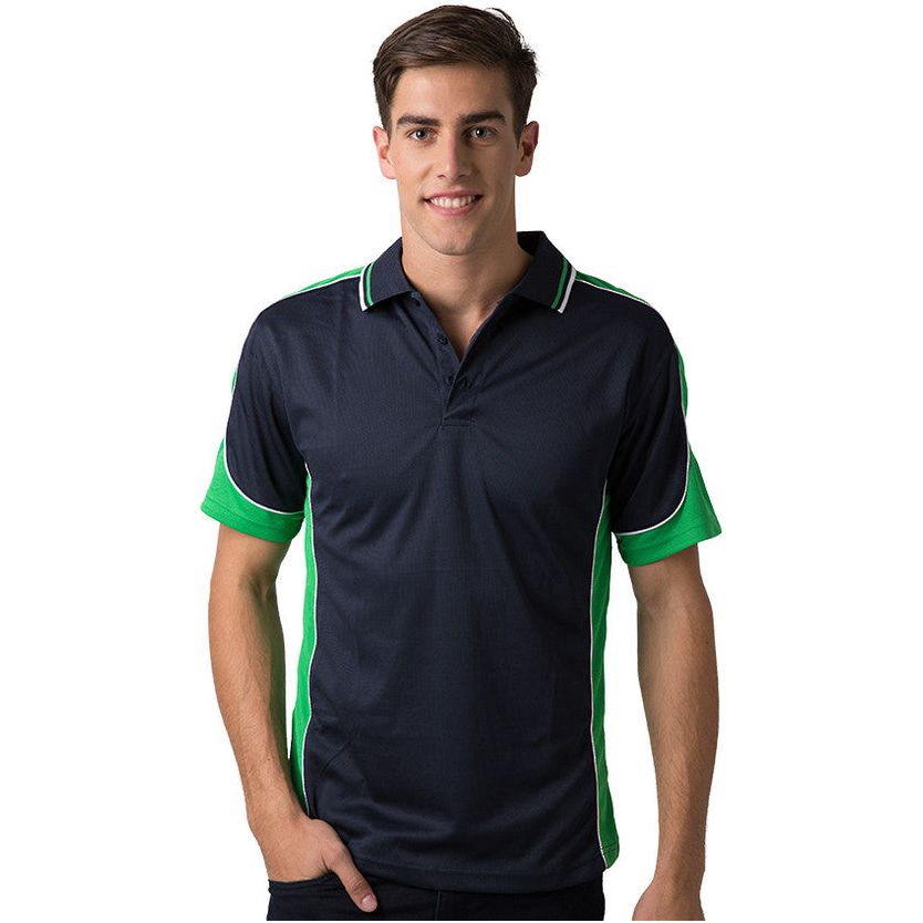 Beseen Mens Contrast Polo (BSP15)
