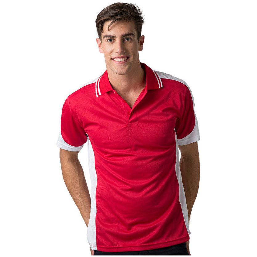 Beseen Mens Contrast Polo (BSP15)