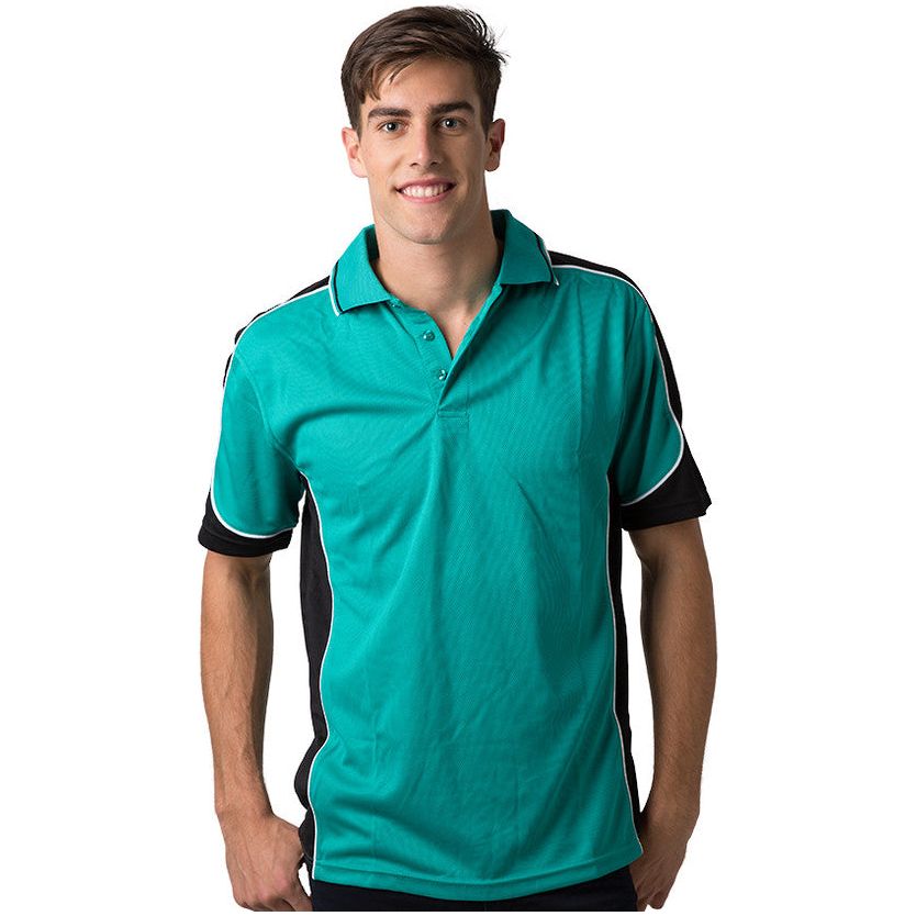 Beseen Mens Contrast Polo (BSP15)