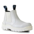 Bata Hercules White Rambler Slip On Steel Cap Safety Boot (805-11514) (Pre Order)