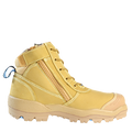 Bata Horizon Ultra Wheat Zip Sided Lace Up Safety Shoe (804-88008)
