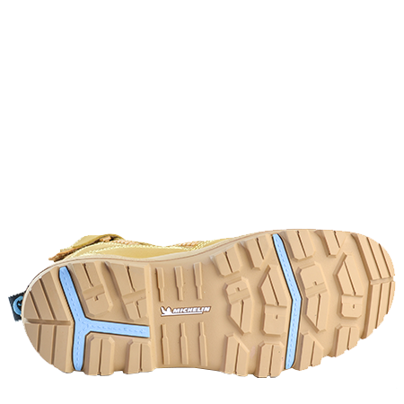 Bata Horizon Ultra Wheat Zip Sided Lace Up Safety Shoe (804-88008)