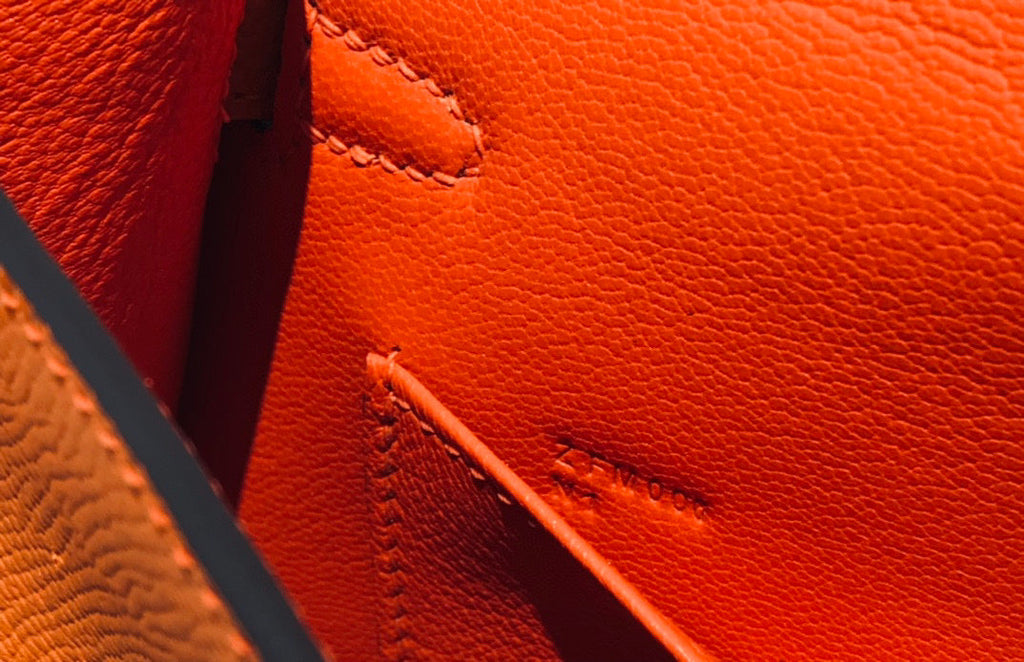 HERMES KELLY MINI 20 ORANGE EPSOM GOLD HARDWARE