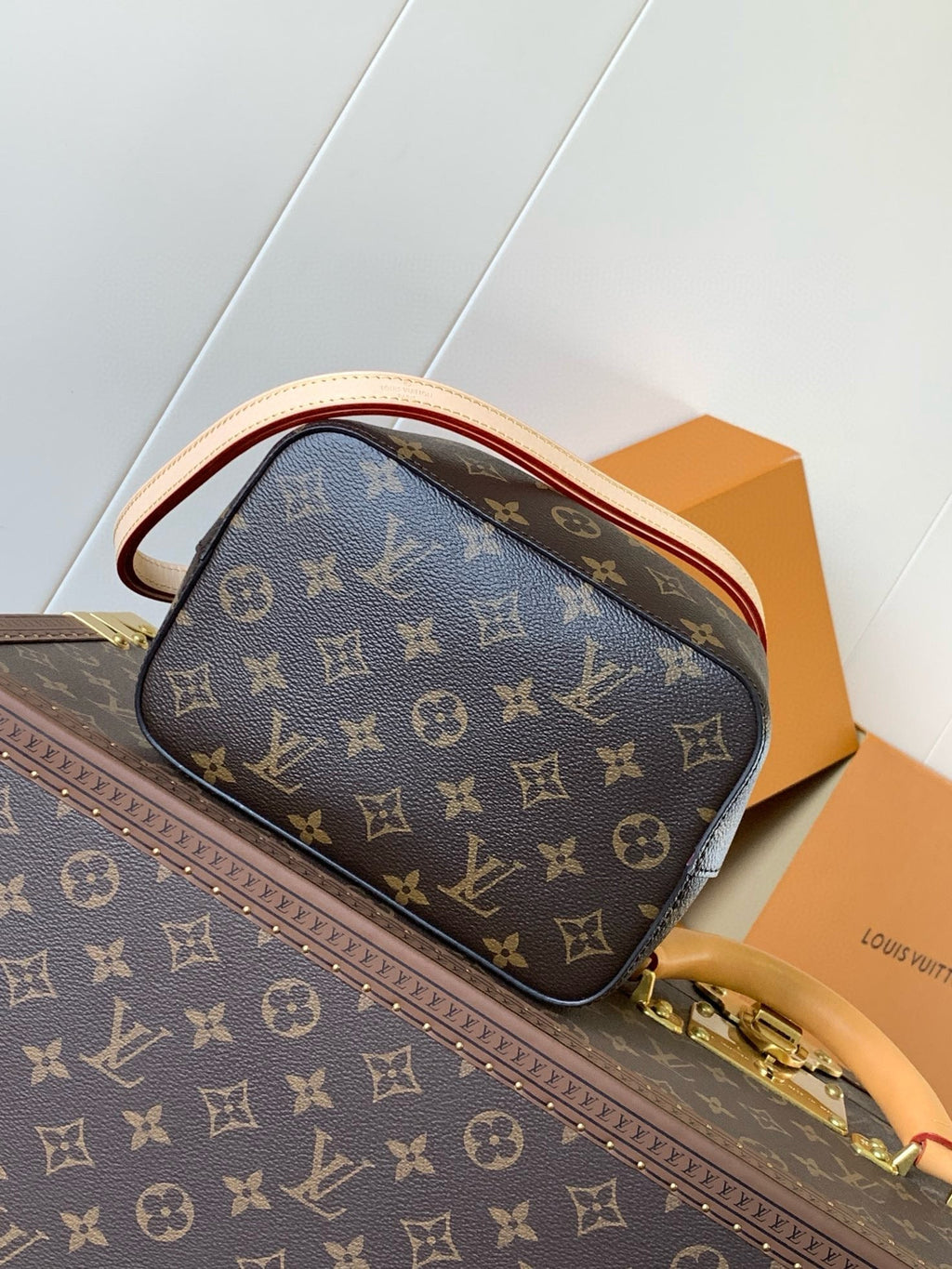 LOUIS VUITTON NÉONOÉ BB 20 IN BROWN MONOGRAM CANVAS